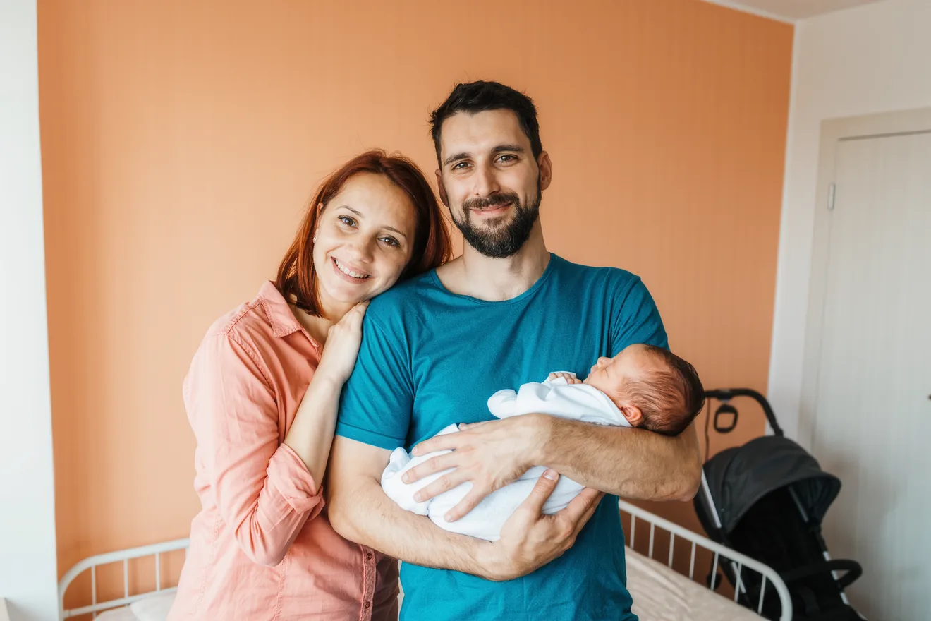Photo d'illustration : Bébé dans un petit appartement