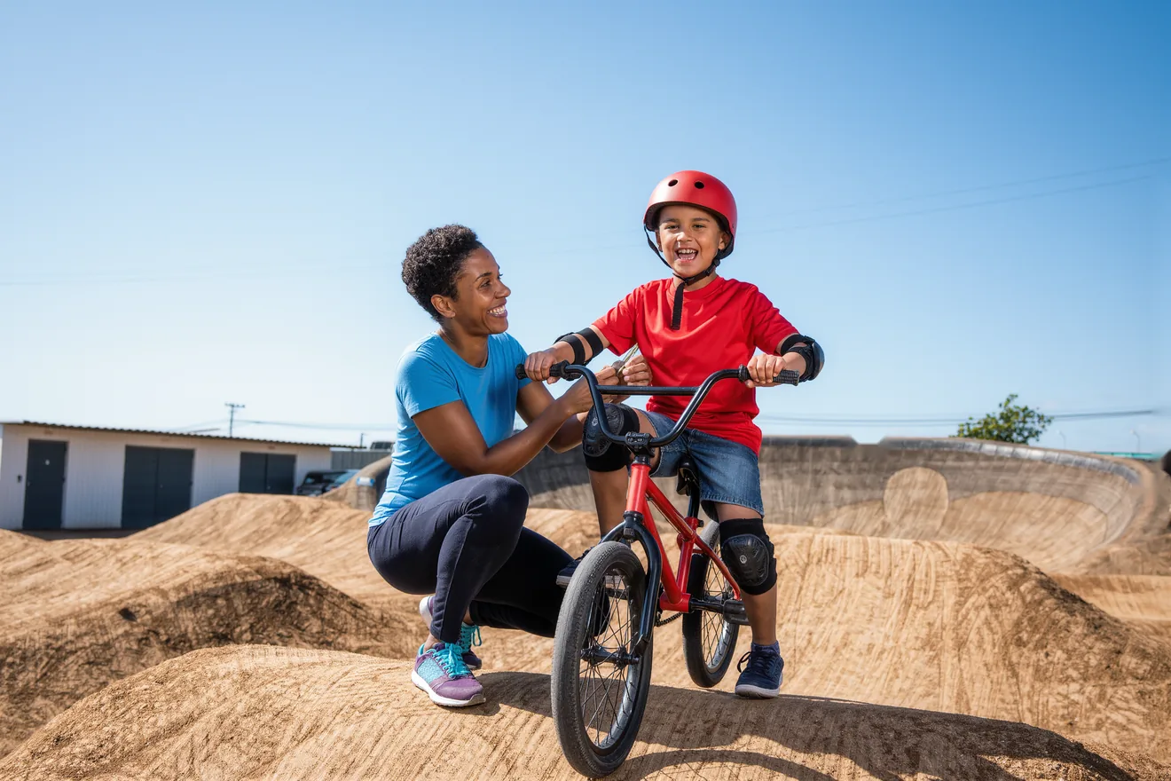 Photo d'illustration : BMX enfant