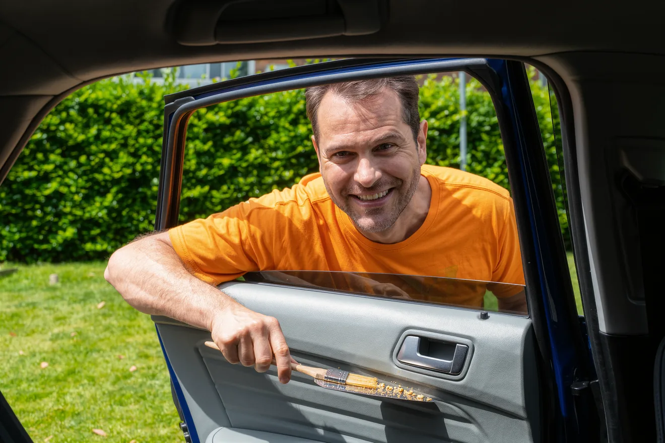 Photo d'illustration : Nettoyer l'intérieur de sa voiture