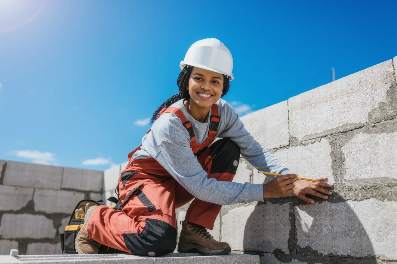 Photo d'illustration : Apprenti dans le bâtiment
