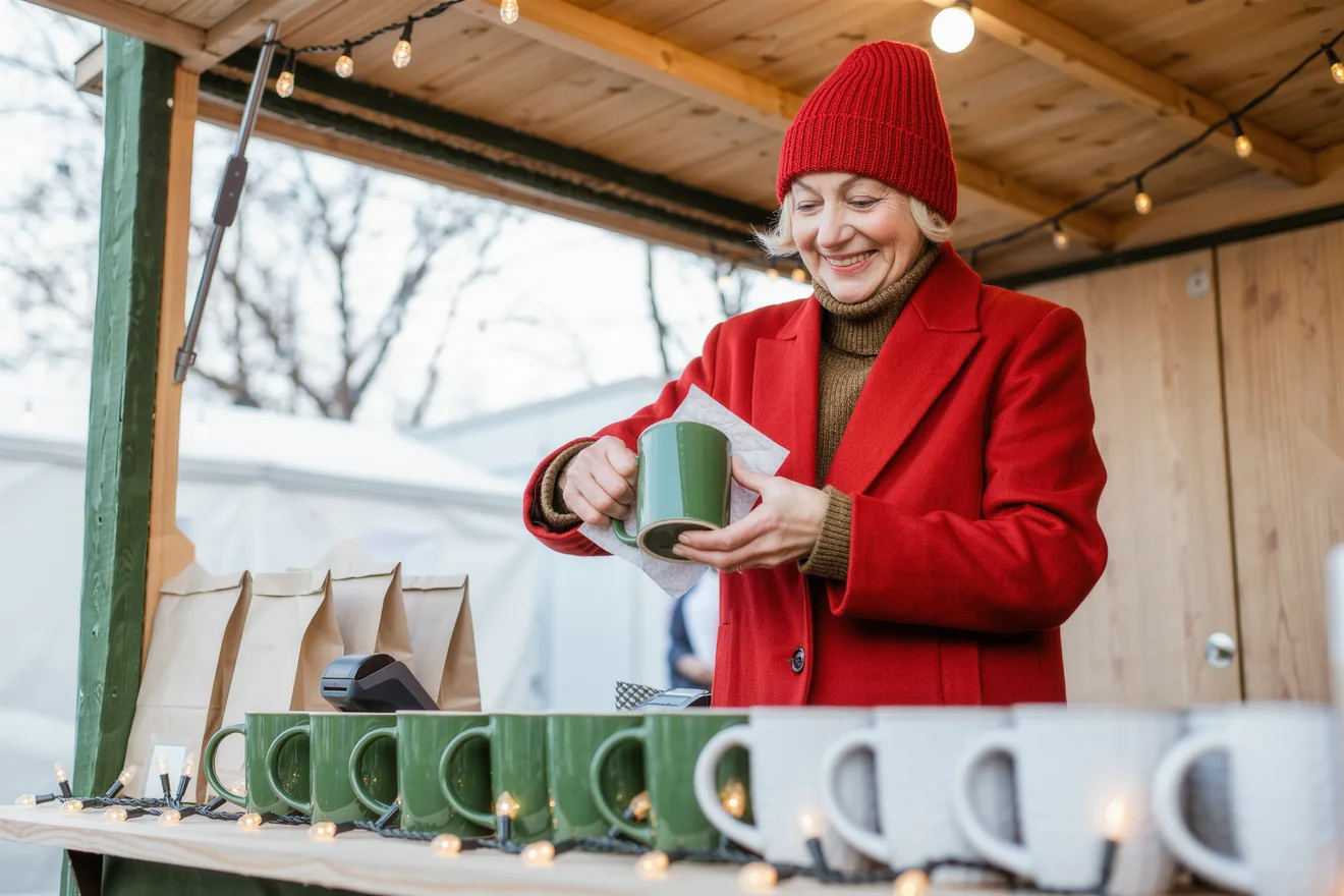 Photo d'illustration : Exposer au marché de Noël