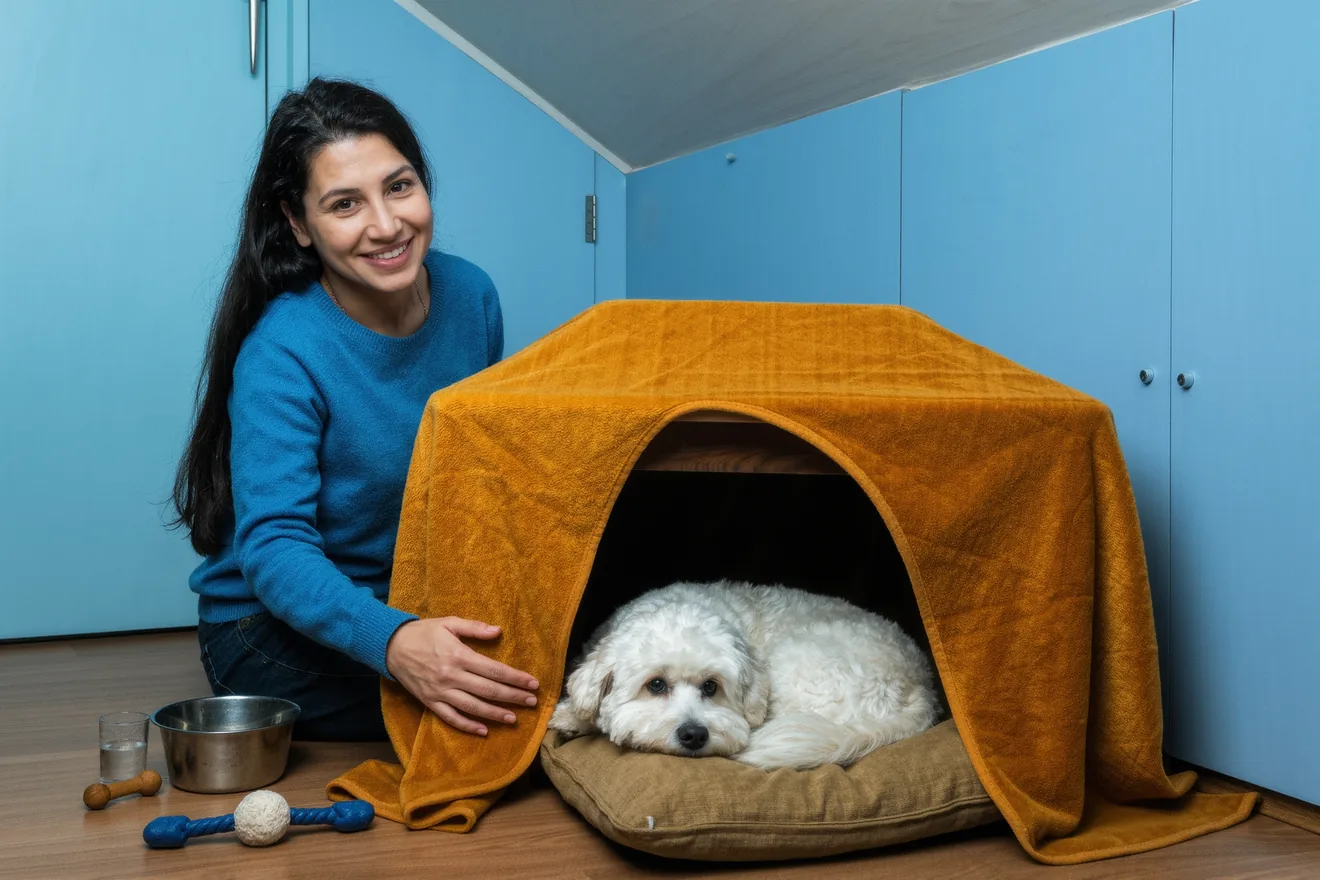 Photo d'illustration : Chien qui a peur des bruits