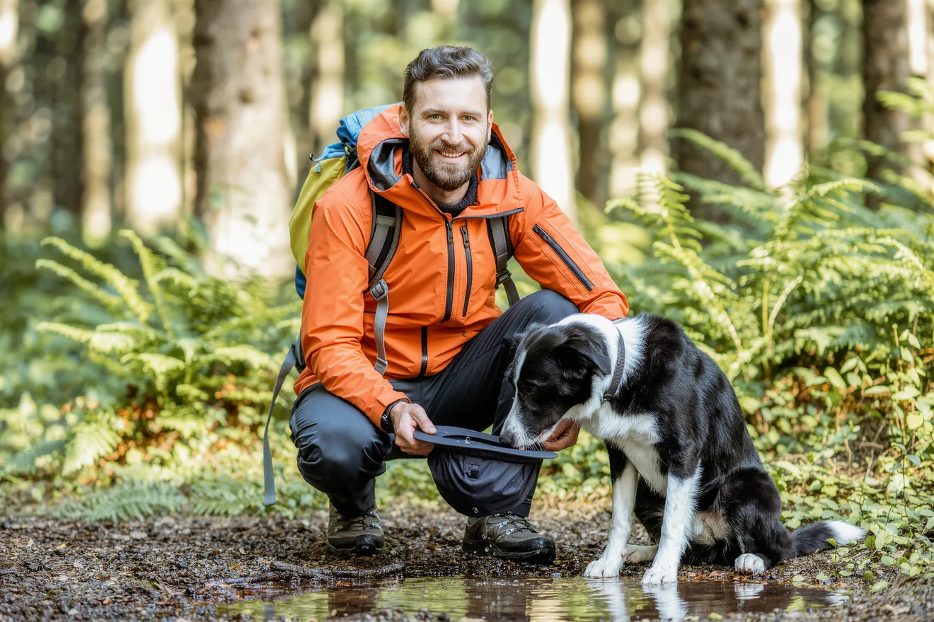 Photo d'illustration : Randonner avec son chien