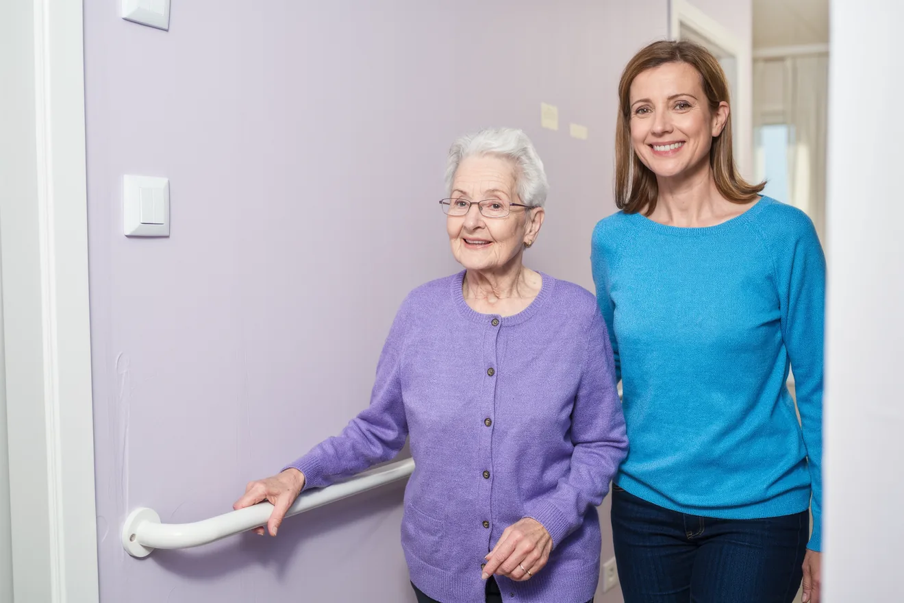 Photo d'illustration : Adapter le logement d'un parent âgé pour éviter les chutes