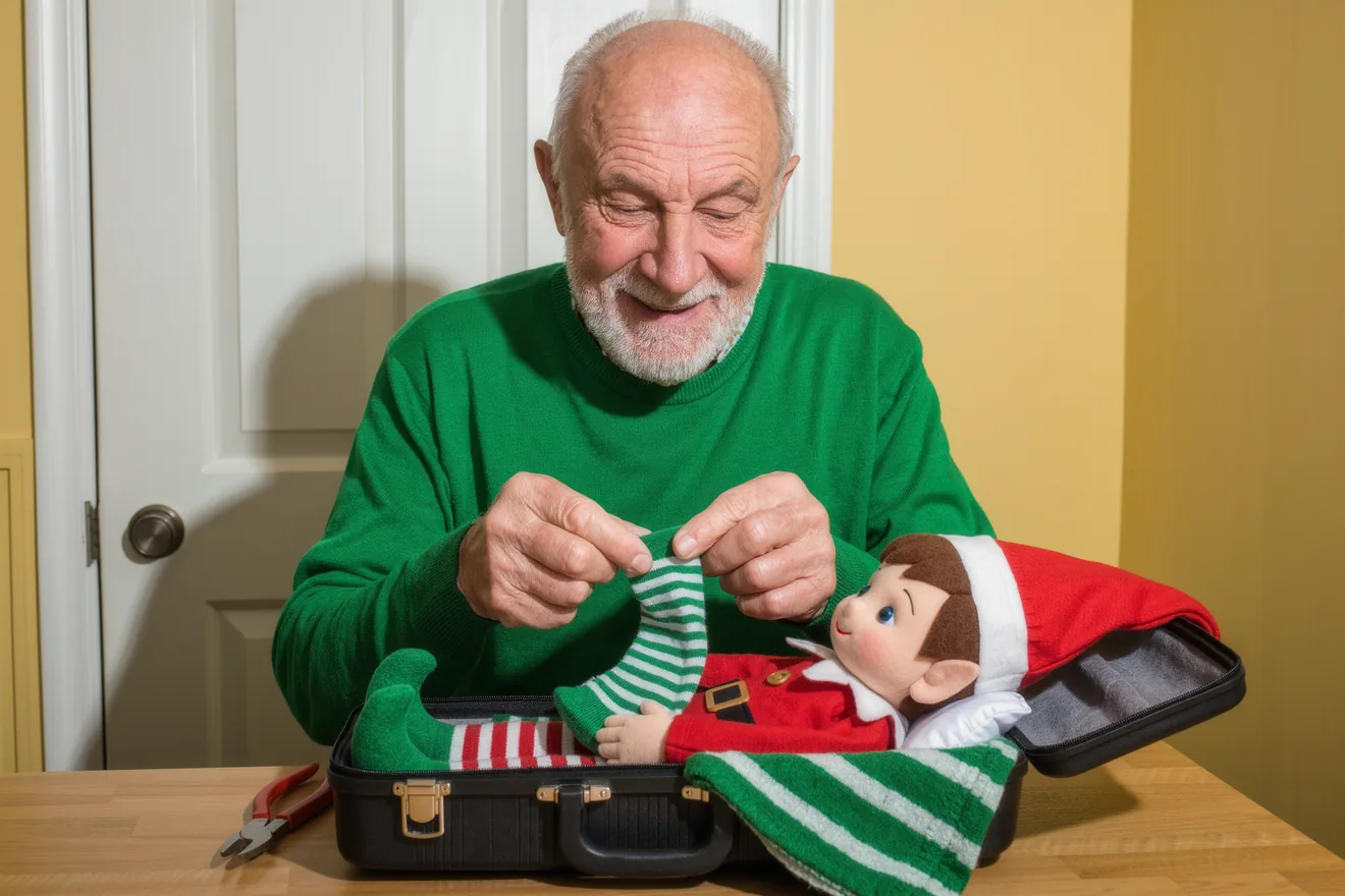 Photo d'illustration : Lutin farceur de Noël