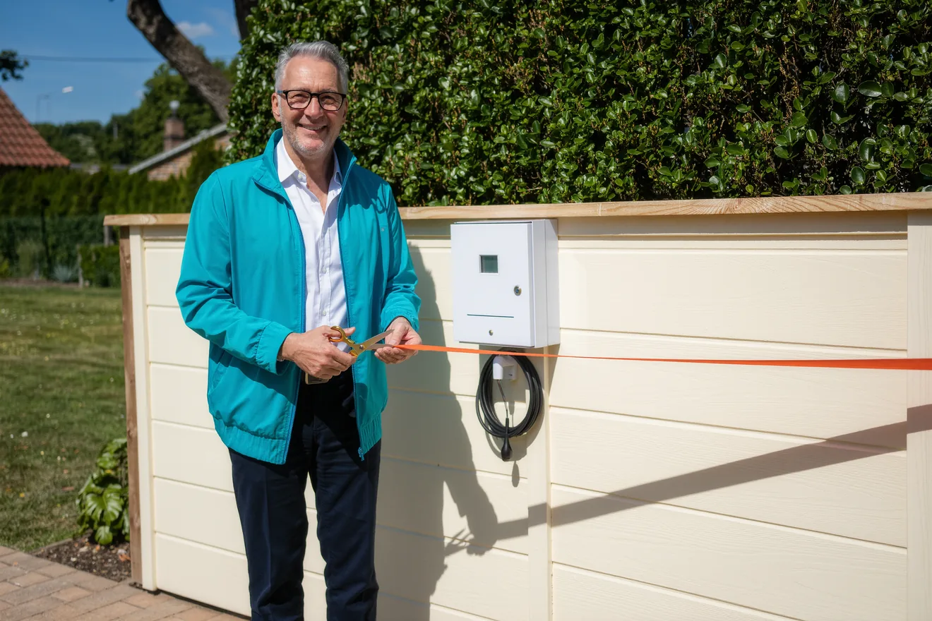 Photo d'illustration : Première voiture électrique