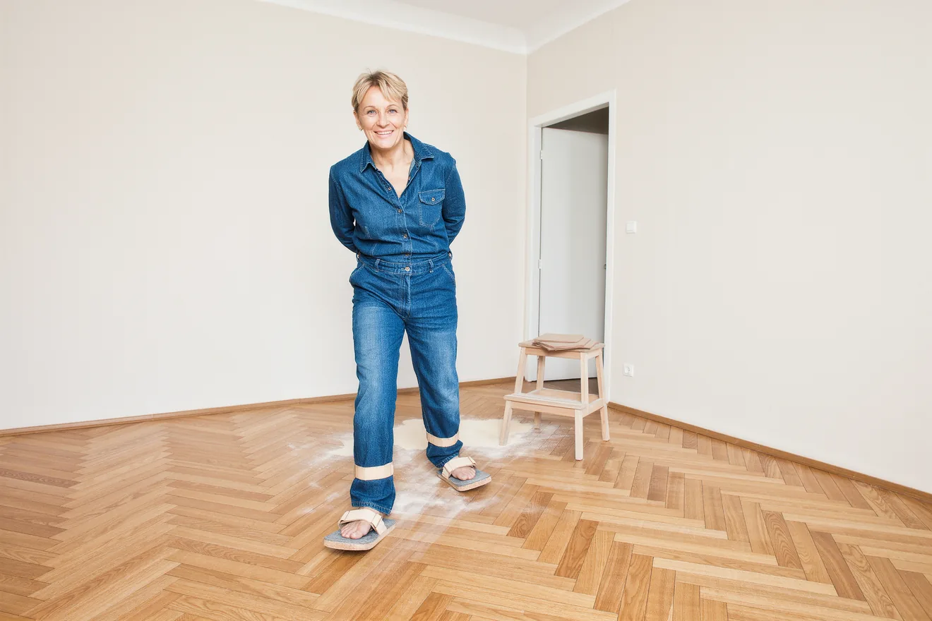 Photo d'illustration : Poncer un parquet