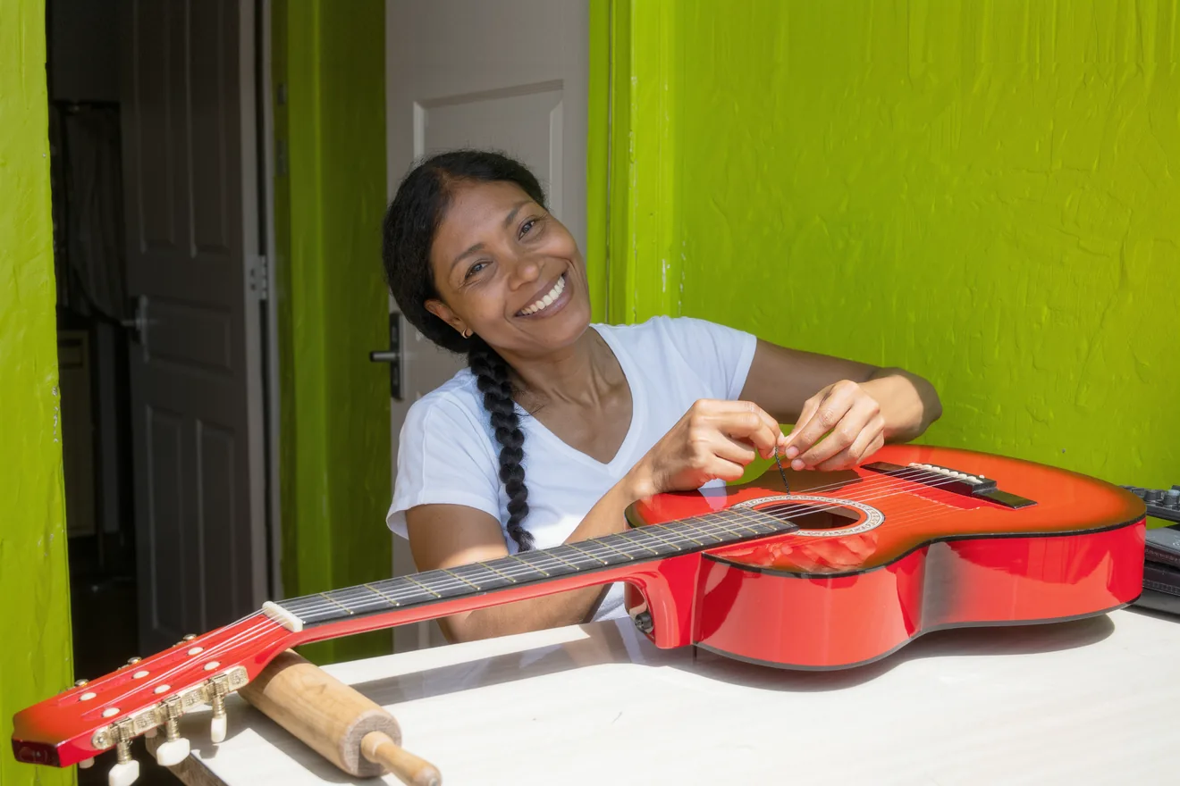 Photo d'illustration : Entretenir sa guitare