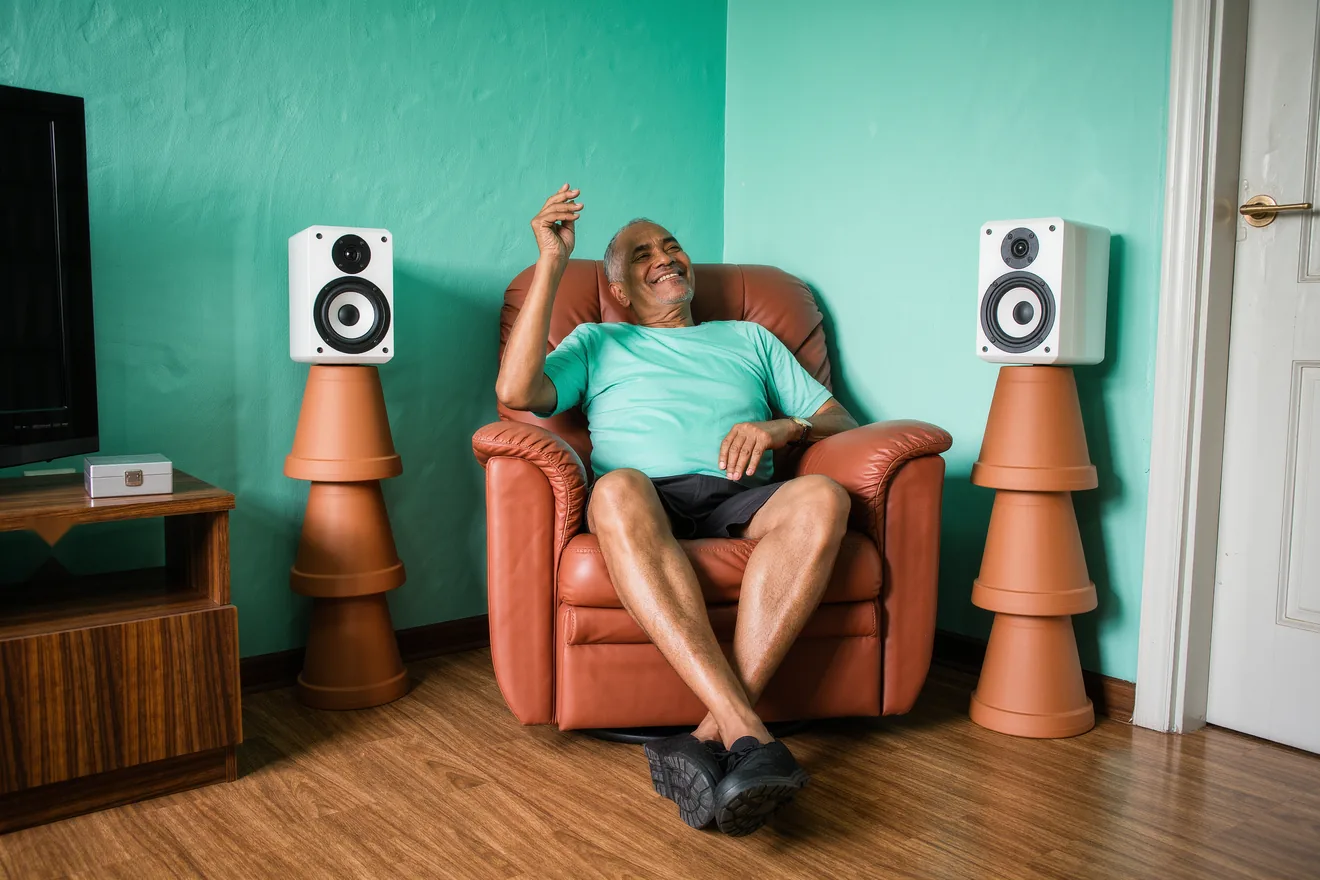 Photo d'illustration : Chaîne hi-fi en appartement