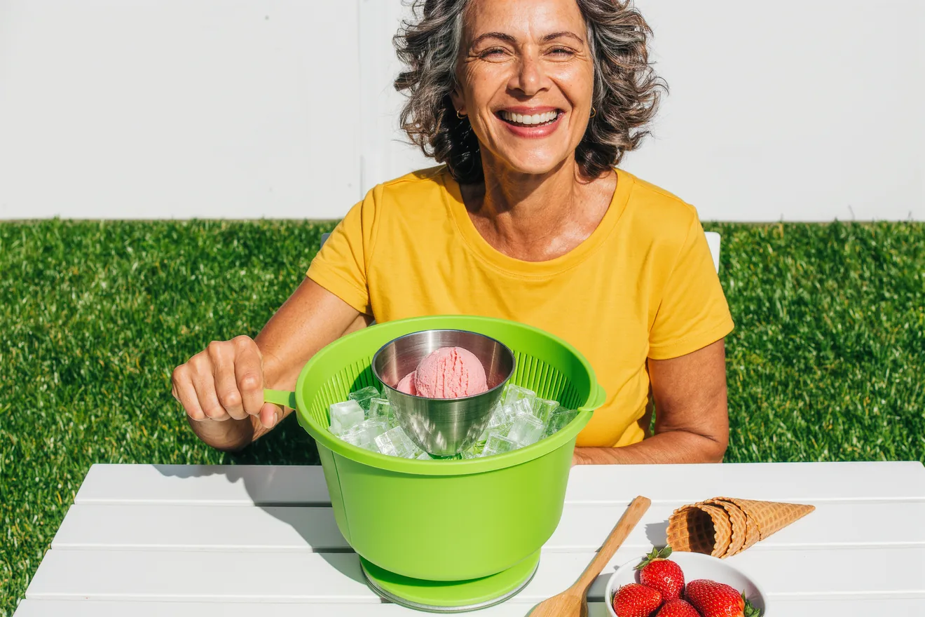 Photo d'illustration : Glaces maison