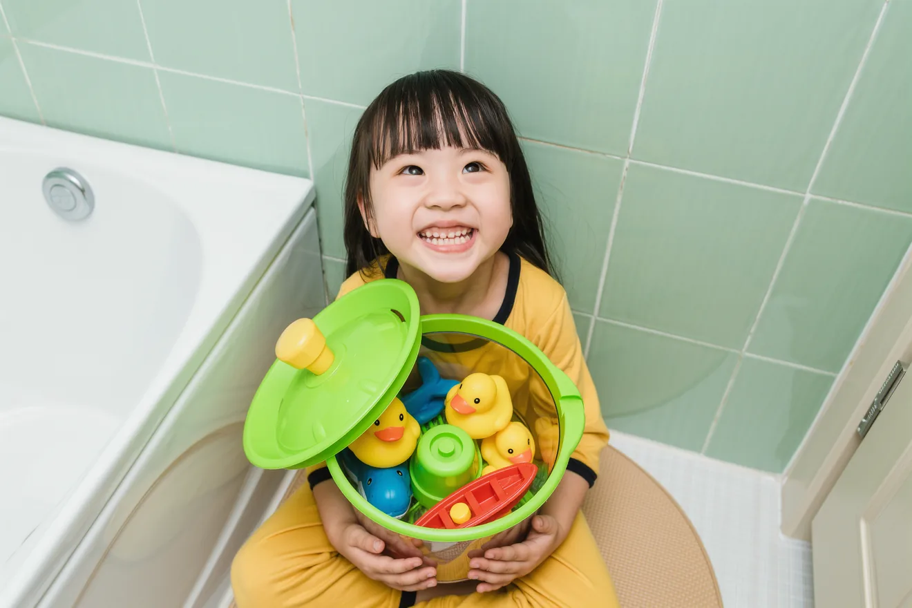 Photo d'illustration : Salle de bain des enfants