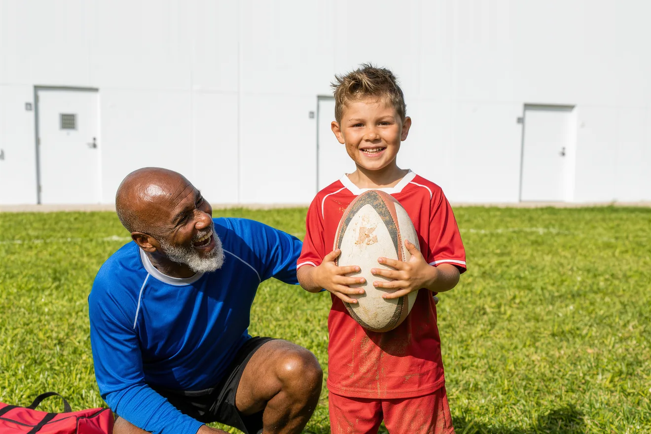 Photo d'illustration : Inscrire son enfant au rugby