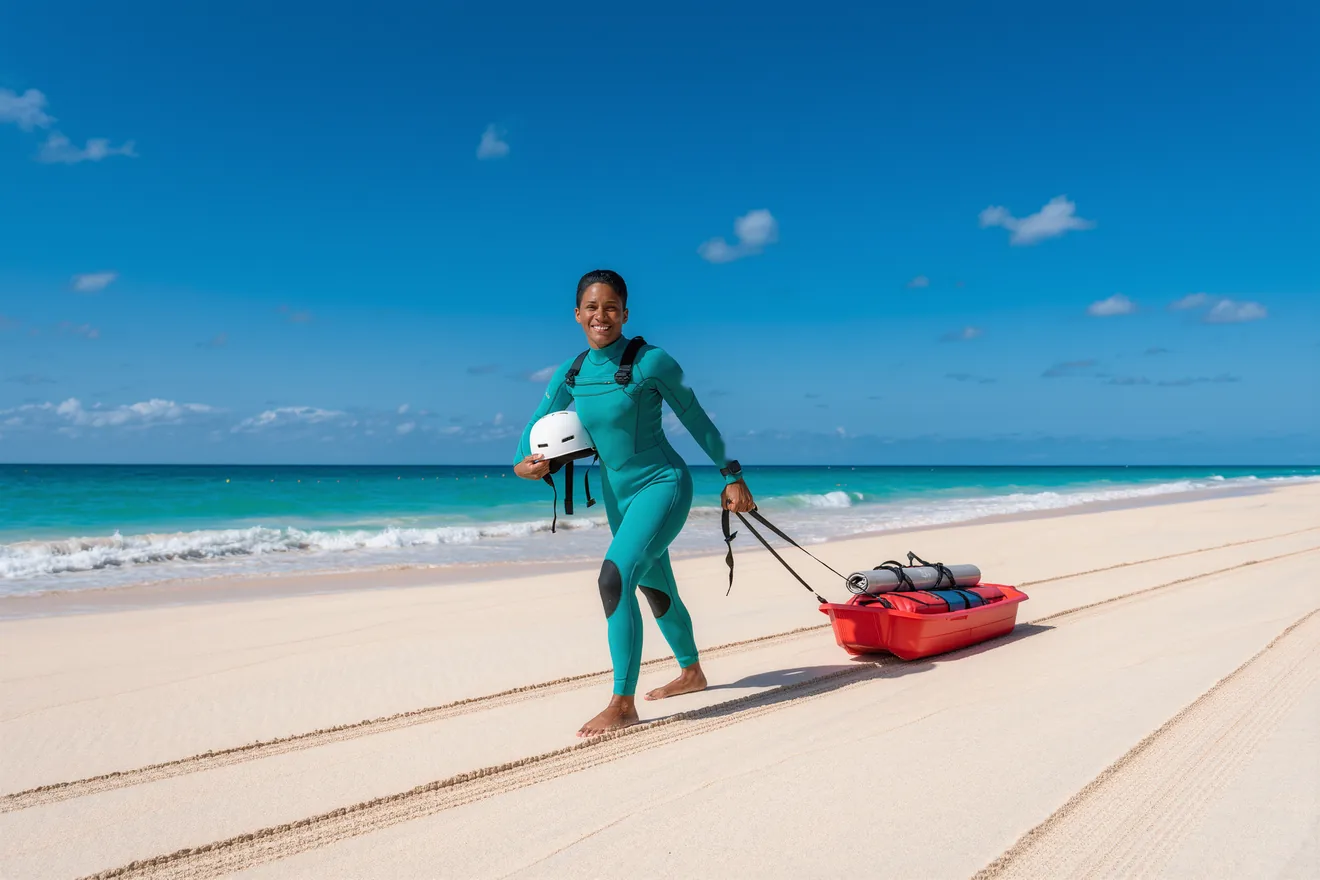 Photo d'illustration : Se lancer en kitesurf