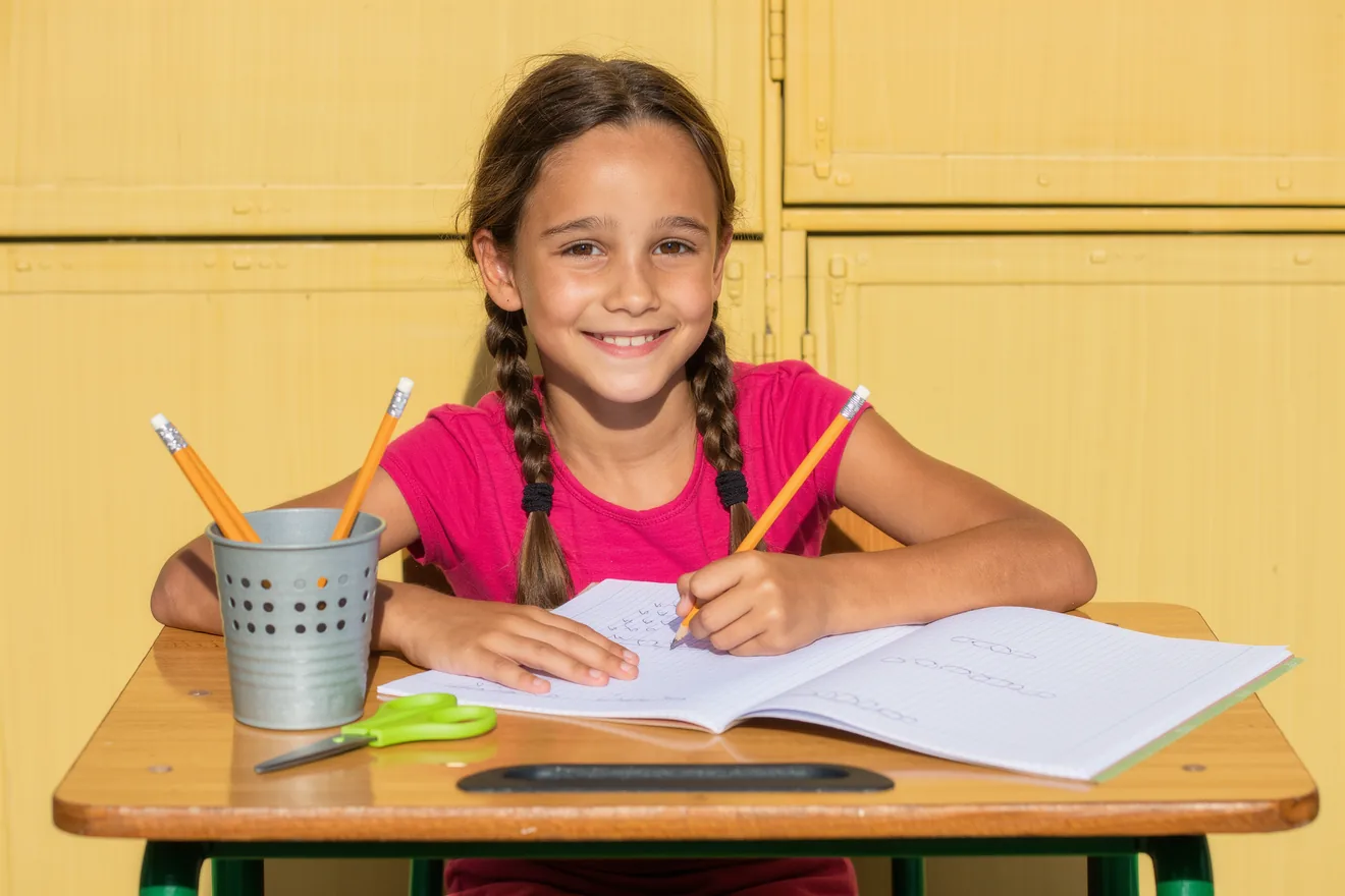 Photo d'illustration : Enfant gaucher