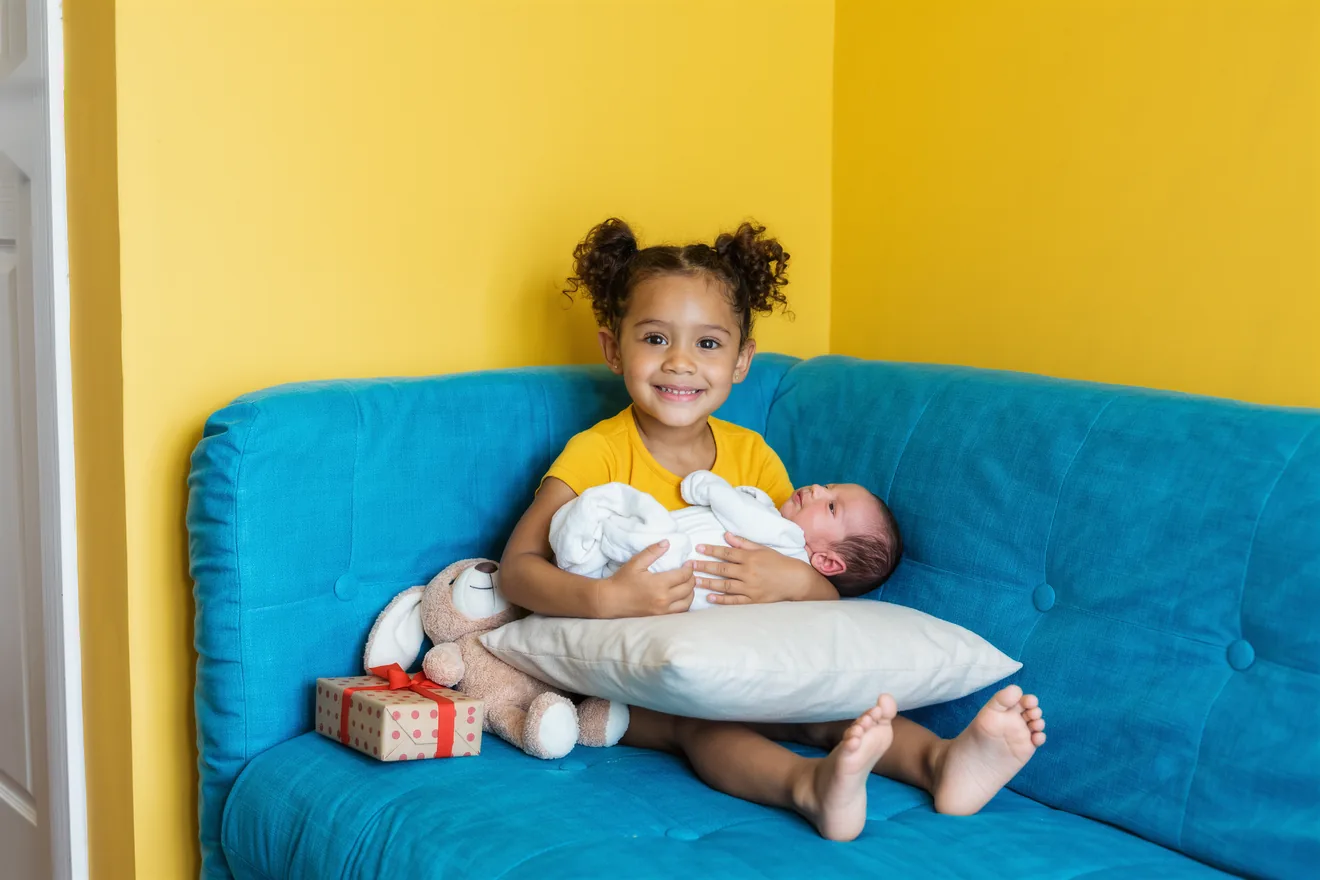Photo d'illustration : Petit frère ou petite sœur