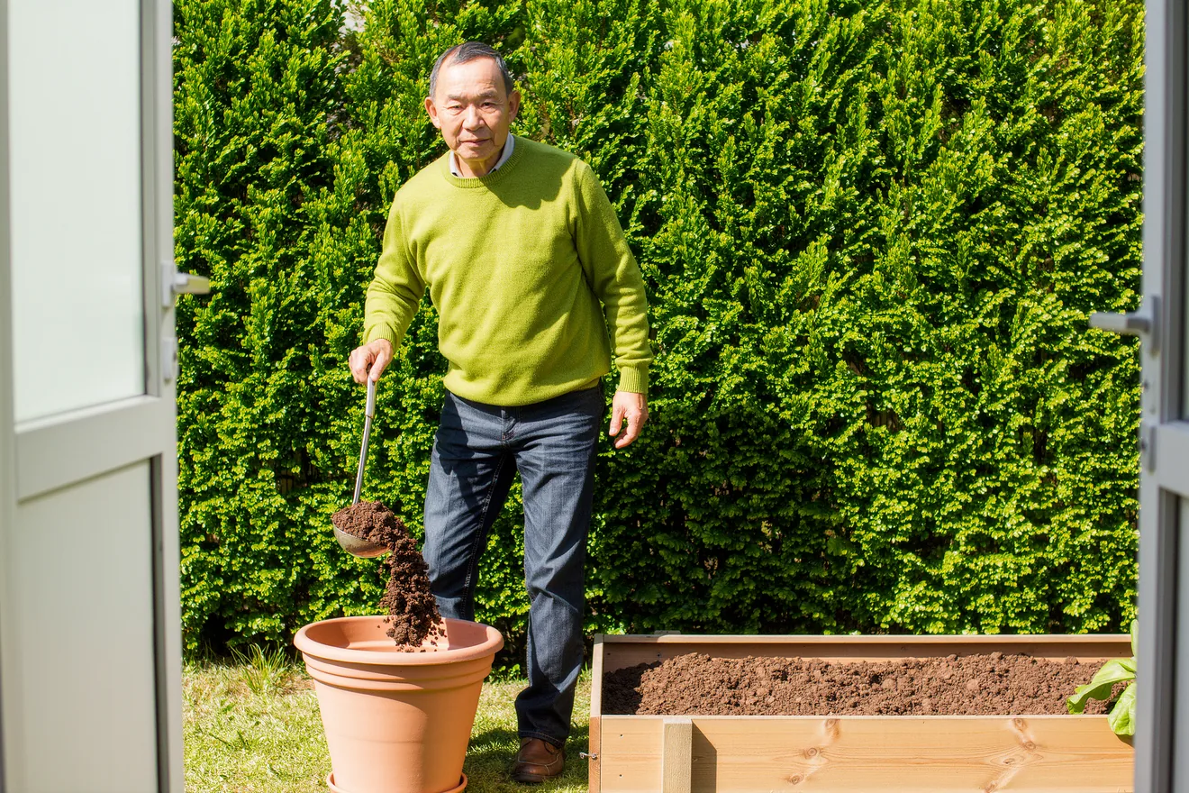 Photo d'illustration : Fabriquer un carré potager