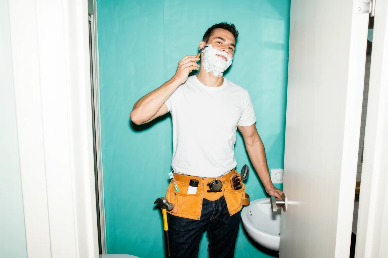 Photo d'illustration : Petite salle de bain