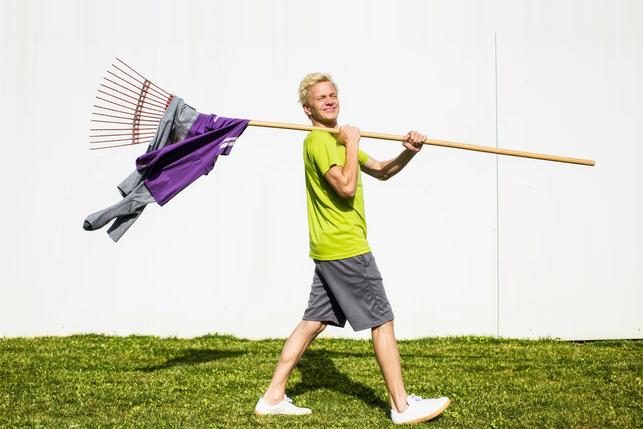 Photo d'illustration : Odeur des vêtements de sport