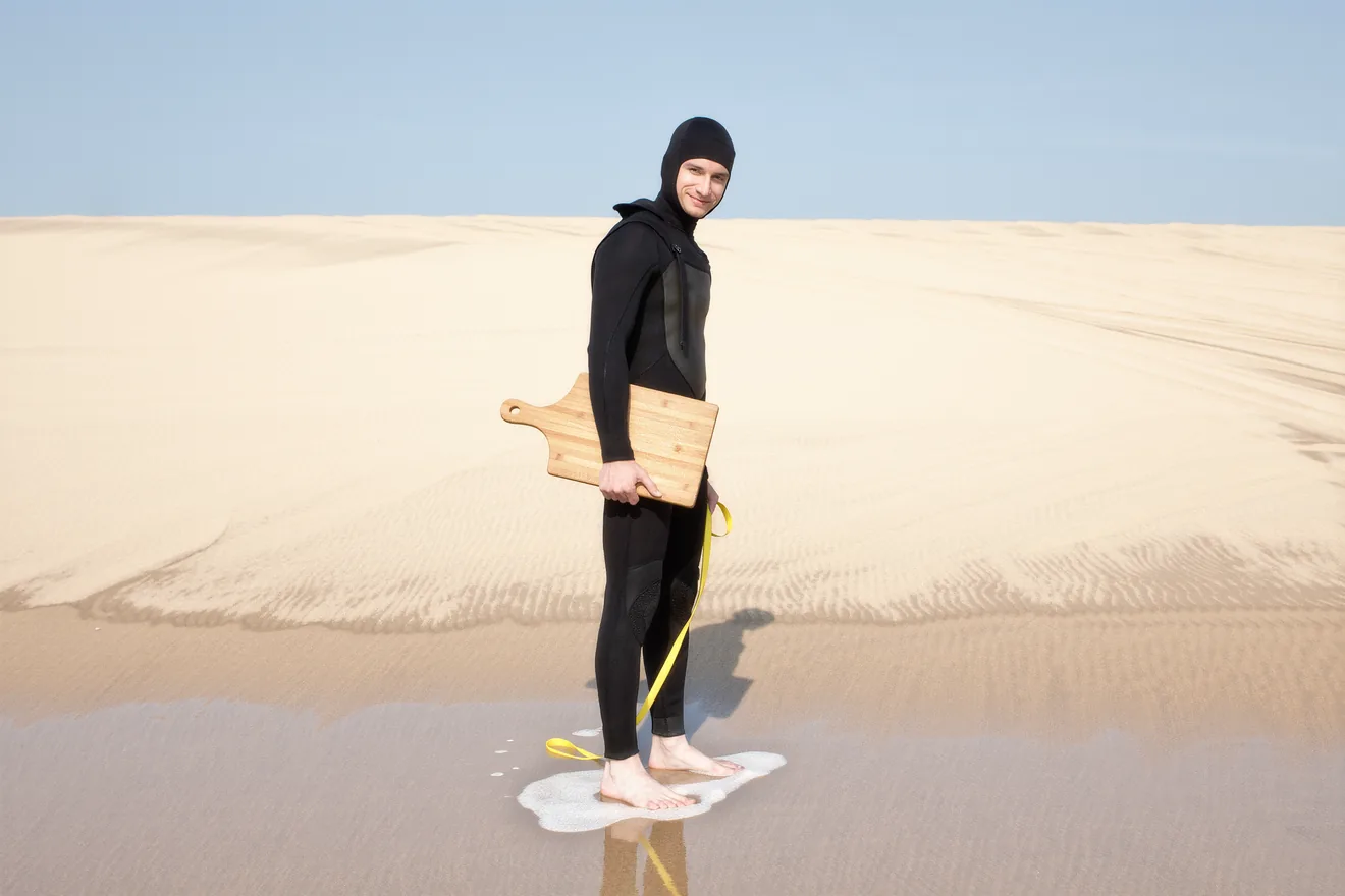 Photo d'illustration : Débuter le surf