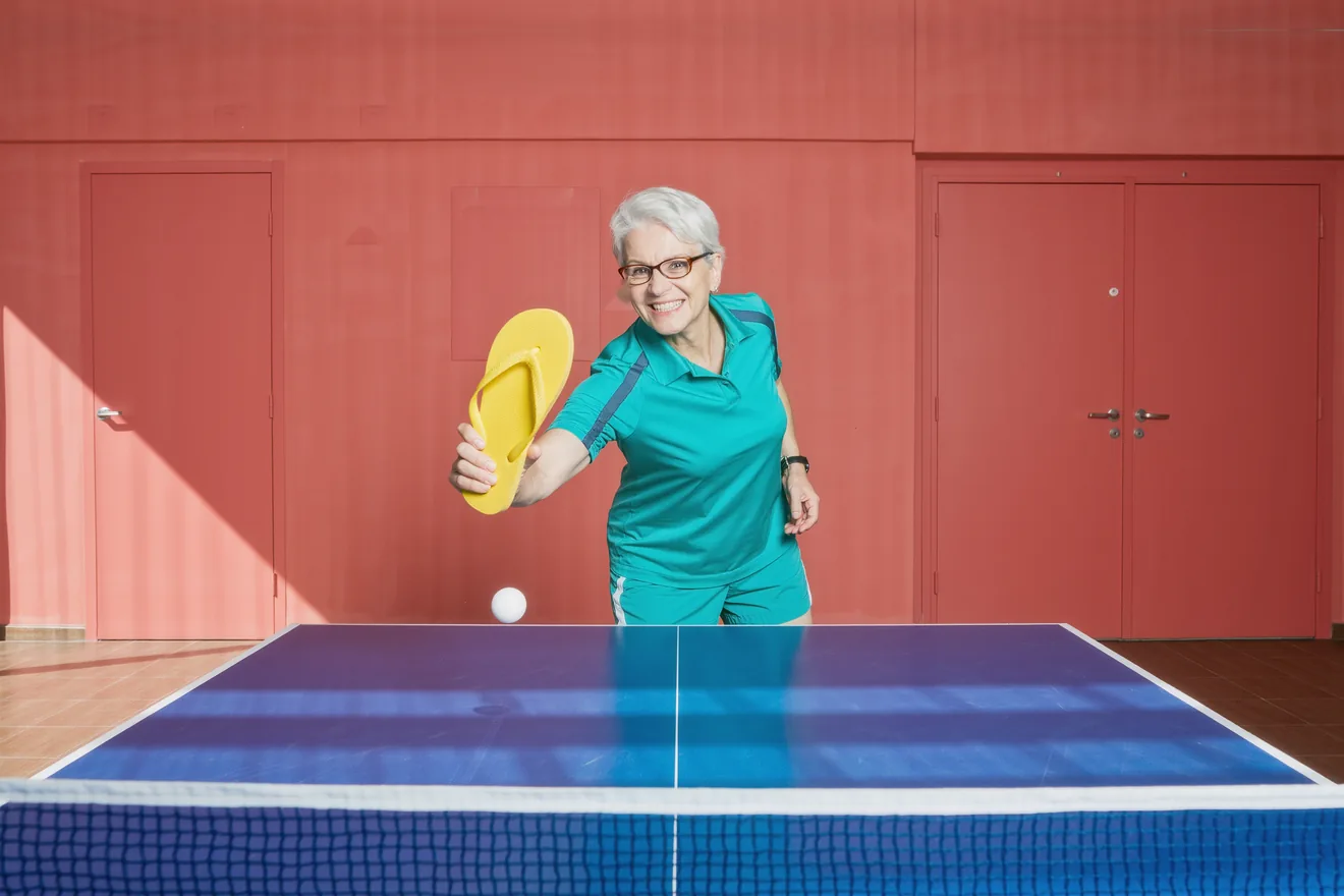 Photo d'illustration : Tennis de table en club