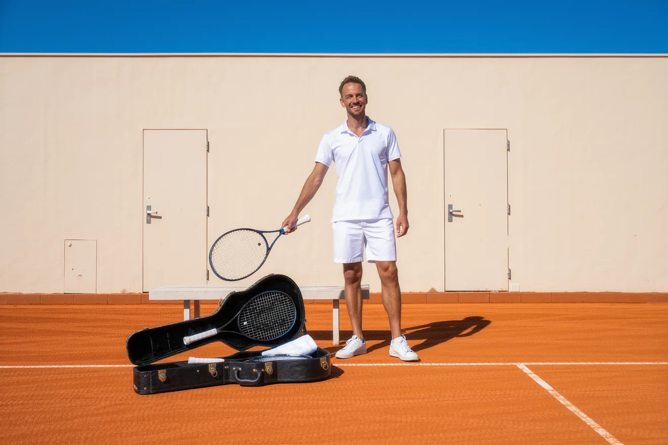 Photo d'illustration : Premiers matchs de tennis