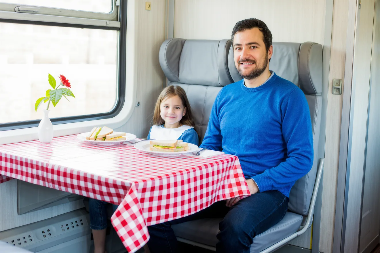 Photo d'illustration : Train avec enfants
